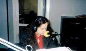 Lidia Maj - serwis w nowym studiu, rok 1995.